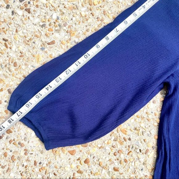 Umgee Boho Peasant Embroidered V-Neck Casual Dress Size M - Picture 5 of 8